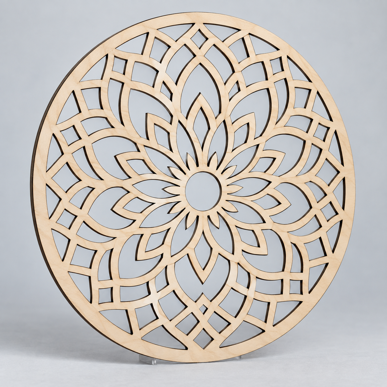 Wooden Ply Laser-Cut Panel