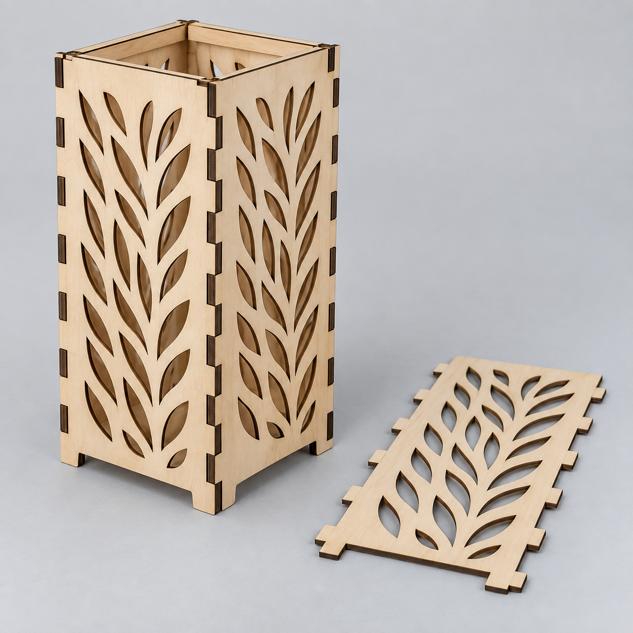 Laser-Cut Lamp Panel